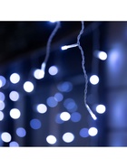 Гирлянда «Бахрома» 25×0.7 м, IP44, УМС, белая нить, 450 LED, свечение белое, мерцание, 220 В - Фото 7