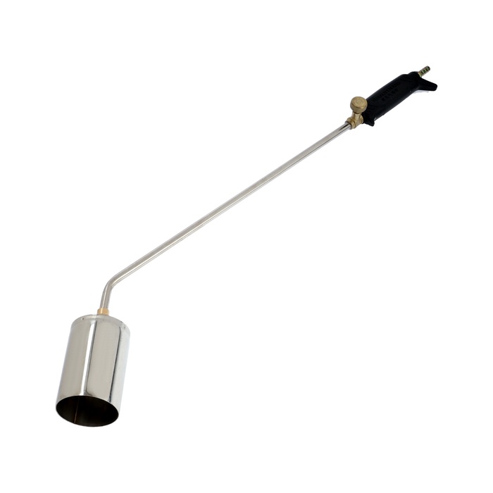 Горелка кровельная газовоздушная ТУНДРА, 710 мм, d=65 мм, 1300 °C, вентиль - Фото 1