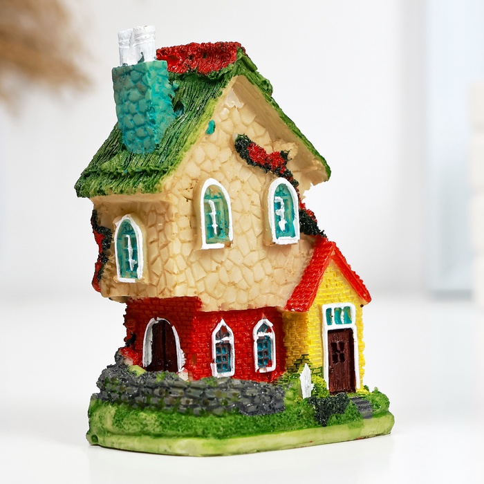 Фигурка полистоун «Домик коттедж», 6×4×9.5 см - Фото 1