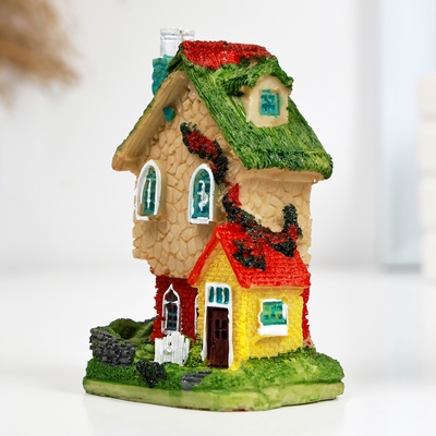 Фигурка полистоун «Домик коттедж», 6×4×9.5 см
