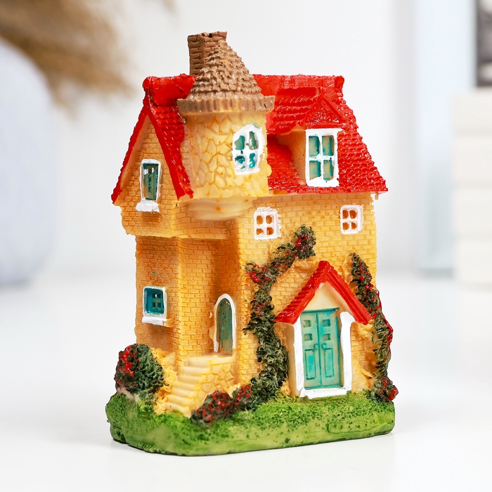 Фигурка полистоун TAKE IT EASY «Домик с башней», 6×4×9.5 см - Фото 1
