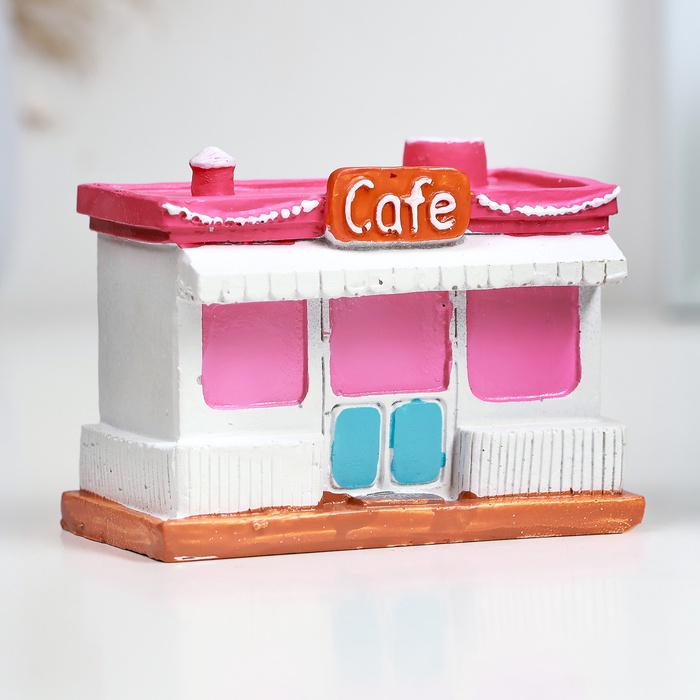 Фигурка полистоун TAKE IT EASY «Домик. Кафе», 5.5×8×4.5 см