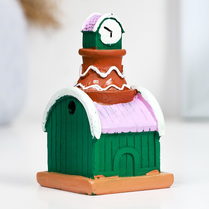 Фигурка полистоун TAKE IT EASY «Домик ратуша», 4.5×4.5×8.5 см - Фото 1