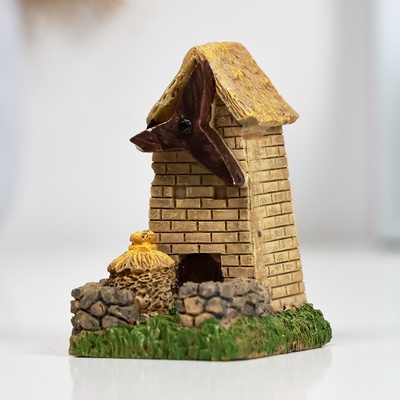Фигурка полистоун TAKE IT EASY «Домик мельница», 4×4×6.5 см