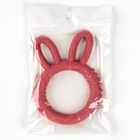 Прорезыватель силиконовый для зубов «Зайка», от 0 мес., МИКС - фото 33457640