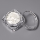 Пайетки для декора «Сердечки», белые - Фото 5