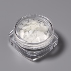 Пайетки для декора «Сердечки», белые - Фото 6