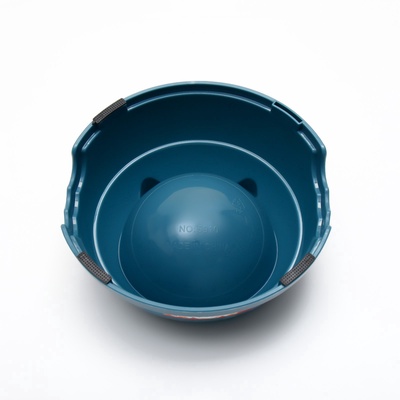Миска, 300 мл, 14×8 см, пластик, синяя