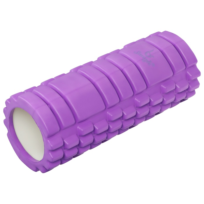 Ролик массажный Sangh, 33×14 см, цвет фиолетовый - Фото 1