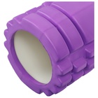 Ролик массажный Sangh, 33×14 см, цвет фиолетовый - Фото 2