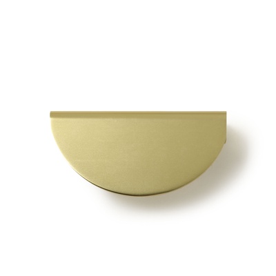 Ручка-скоба CAPPIO H001GP полукруглая, алюминий, L=50 мм, м/о 32 мм, цвет золото