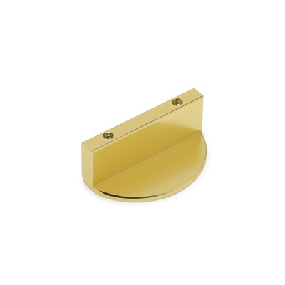 Ручка-скоба CAPPIO H001GP полукруглая, алюминий, L=50 мм, м/о 32 мм, цвет золото