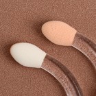 Набор аппликаторов «Бумеранг», двусторонние, 5 шт, 4,5 см, цвет прозрачный - Фото 2