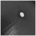 Мяч для йоги и пилатеса 25 см, 100 г, черный - Фото 3