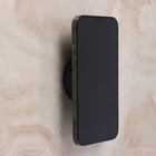 Магнитный держатель для телефона в автомобиль, металл, чёрный, автоматический - Фото 1