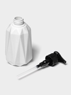 Дозатор для мыла «Грани», 350 мл, пластик, 7.8×7.8×15.5 см, белый - Фото 4