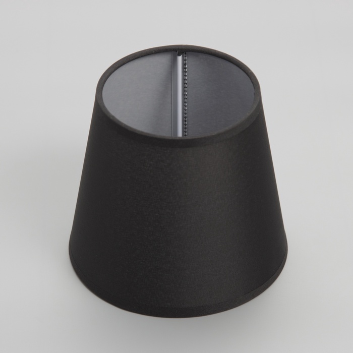 Абажур E14, чёрный - Фото 1