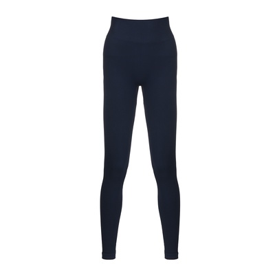 Легинсы женские спортивные в рубчик ONLYTOP, размер 44 (M), синие