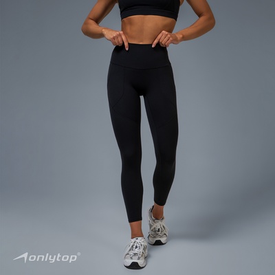Легинсы женские спортивные ONLYTOP Comfort, размер 46 (L), чёрные