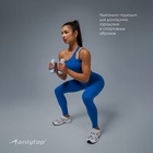 Топ спортивный женский ONLYTOP Asymmetry, размер 46 (L), синий - Фото 3