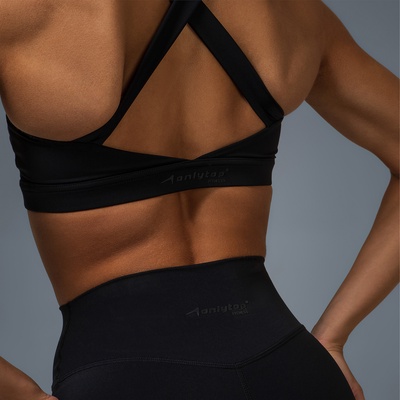 Топ спортивный ONLYTOP Comfort, размер L, чёрный