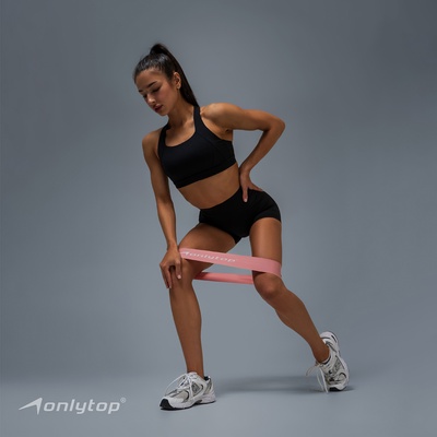 Топ спортивный ONLYTOP Comfort, размер L, чёрный