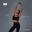 Топ спортивный женский ONLYTOP Sculpt, размер 46 (L), чёрный - Фото 4