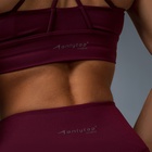 Топ спортивный женский ONLYTOP Sculpt, размер 42 (S), цвет сливовый - Фото 5