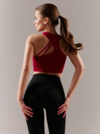 Легинсы женские спортивные ONLYTOP Sculpt, размер 46 (L), чёрные