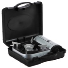 Плита газовая портативная maclay, для кемпинга, 20×25×9 см, серая - Фото 16