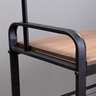 Прихожая напольная «Клик Мебель. София», с обувницей, с крючками, 1841×345×721 мм, цвет рустик браун/чёрный - Фото 11