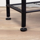 Прихожая напольная «Клик Мебель. София», с обувницей, с крючками, 1841×345×721 мм, цвет рустик браун/чёрный - Фото 12