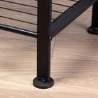 Прихожая напольная «Клик Мебель. София», с обувницей, с крючками, 1841×345×721 мм, цвет рустик браун/чёрный - Фото 8