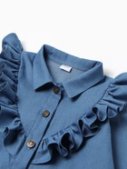 Платье для девочки MINAKU: Jeans collection, цвет голубой, рост 158 см 10460928 - фото 13111337