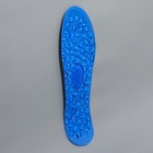 Стельки для обуви, гелевые, универсальные, р-р RU до 38 (р-р Пр-ля до 40), 25 см, пара, синие - Фото 4