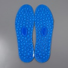 Стельки для обуви, гелевые, универсальные, р-р RU до 44 (р-р Пр-ля до 45), 28 см, пара, синие - Фото 2