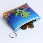 Кошелёк детский «Морской», монетница, на молнии, МИКС  (артикул 10660315)  большой выбор товаров оптом и в розницу по низким ценам с доставкой