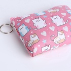 Кошелёк детский «Коты», маленький, монетница, МИКС - Фото 5