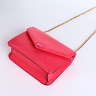 Сумка женская мессенджер на магните, 20×6×13 см, розовая - Фото 6