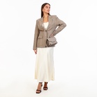 Сумка женская мессенджер на магнитах, 20×4×13 см, серая - Фото 11