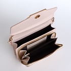 Сумка женская мессенджер на магнитах, 20×4×13 см, молочная - Фото 4