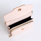 Сумка женская мессенджер на магнитах, 20×4×13 см, молочная - Фото 5