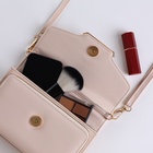 Сумка женская мессенджер на магнитах, 20×4×13 см, молочная - Фото 6