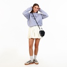 Сумка женская кросс-боди на молнии, в форме сердца, 20×5×16 см, чёрная - Фото 2