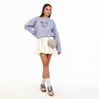 Сумка женская кросс-боди на молнии, в форме сердца, 20×5×16 см, бежевая - Фото 12