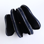 Сумка женская кросс-боди на молнии, в форме сердца, 20×5×16 см, тёмно-синяя - Фото 10