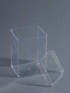 Бокс для хранения мелочей, 6.5×5.8×9.5 см, в пакете, прозрачный - Фото 2