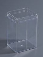 Бокс для хранения мелочей, 6.5×5.8×9.5 см, в пакете, прозрачный - Фото 3