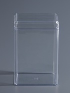 Бокс для хранения мелочей, 6.5×5.8×9.5 см, в пакете, прозрачный - Фото 4