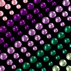 Стразы для декора, на клеевой основе, 24×13.5 см, d=3/4/5 мм, разноцветные - Фото 3